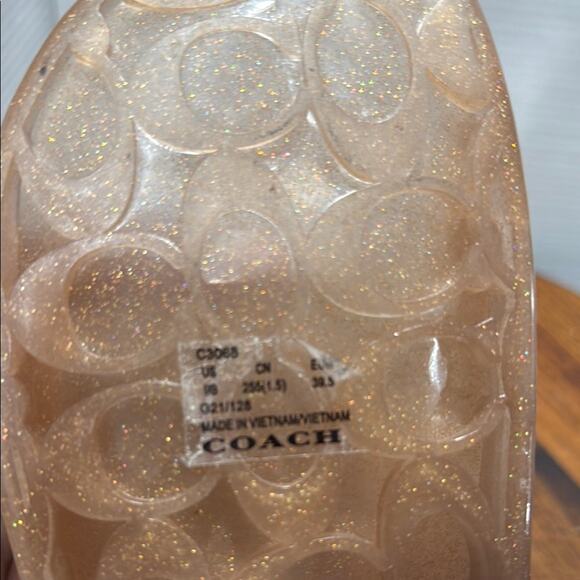 COACH Ulyssa Rubber Slide - Picture 4 of 5